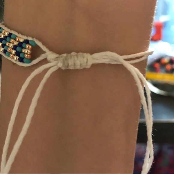 Handmade cord bead bracelet - Picture 2 of 6